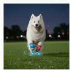 Generic 4pcs Dog Shoes Light Up Dog Shoes,Anti Slip and Wear-Resistant Mesh Shoes, Suitable for Small, Medium and Large Dogs(2)