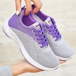 Womens Orthopedic Bowling Shoes，Comfortable Universal Slide Sole Breathable Lightweight Mesh Athletic Slip on Sneakers