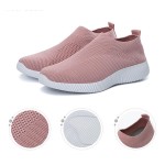 Women's Walking Tennis Shoes Lightweight Athletic Casual Gym Slip on Sneakers