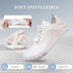Hiking Barefoot Shoes Womens Men, Wide Toe Non-Slip Water Shoes for Men/Women, Athletic Footwear Trail Running Sneakers Unisex