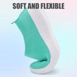 Womens Walking Shoes Mesh Casual Fashion Slip-on Lightweight Breathable Sock Shoes Non-Slip Hiking Shoes