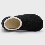 Womens Mens Slippers Cozy House Shoes Indoor Slipper Portable Travel Shoes with Soft Rubber Sole