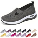 Orthopedic Shoes for Women Wide Width Breathable Walking Comfortable Slip on Non Slip Food Service Lightweight Arch Support Sneakers