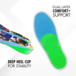 Generic Kingfoam Elite pro FP Insoles - USA Men's | Women's Size: Small (M 3-8 / W 5-10), Thickness: High (5mm Toe 10mm Heel), Graphic:: Metal Gear Capy